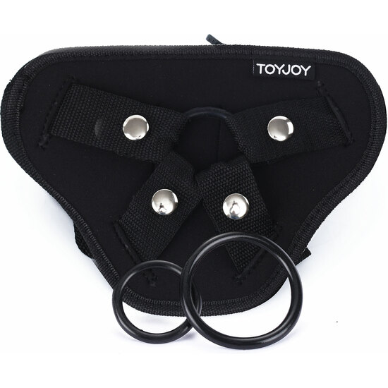 TOYJOY - STRAP-ON DELUXE ADJUSTABLE HARNESS - BLACK