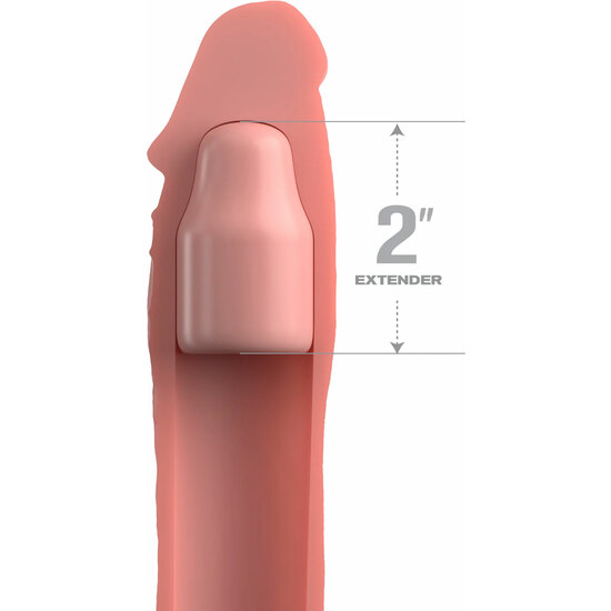 PIPEDREAM - SLEEVE 8 INCH + 2 INCH PLUG - PENIS EXTENSION
