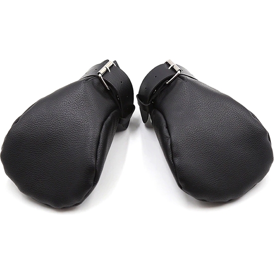 OUCH! PUPPY PLAY - NEOPRENE GLOVES - BLACK