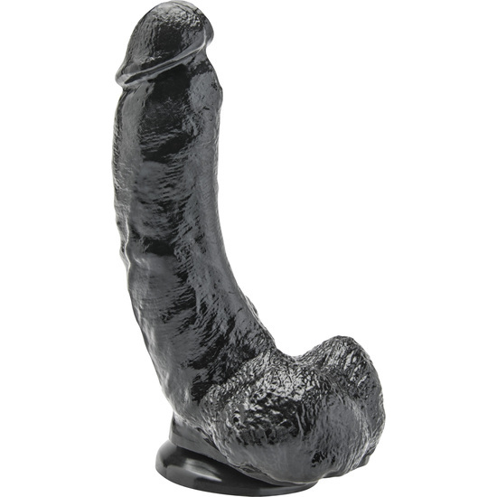 PENIS 20.5CM WITH BLACK TESTICLES