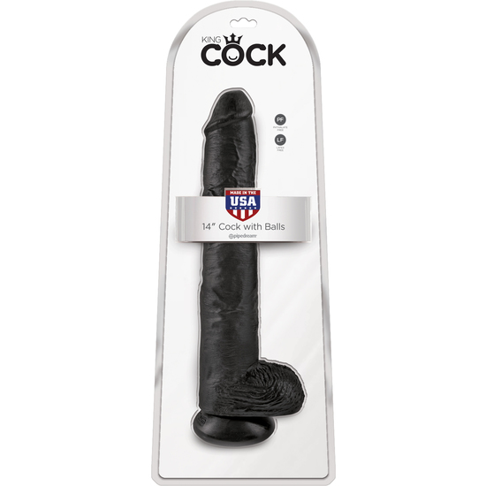 king cock realistic penis with testicles 375cm black pipedream juguetes xxx xxx sex toys penises KING COCK REALISTIC PENIS WITH TESTICLES 37.5CM BLACK PIPEDREAM XXX SEX TOYS PENISES