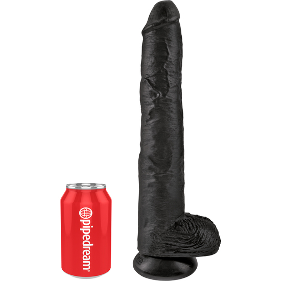 king cock realistic penis with testicles 375cm black pipedream juguetes xxx xxx sex toys penises KING COCK REALISTIC PENIS WITH TESTICLES 37.5CM BLACK PIPEDREAM XXX SEX TOYS PENISES