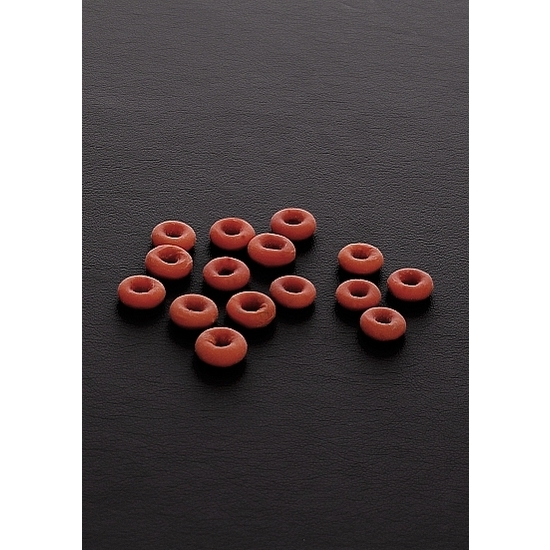 RUBBER RINGS FOR NIPPLES - 100 UNITS