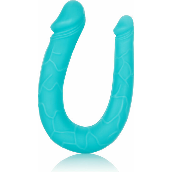 Double Silicone Penis - Turquoise