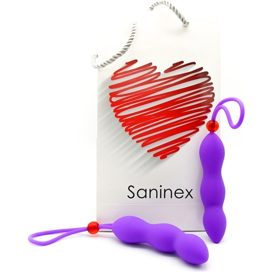SANINEX CLIMAX - PLUG WITH RING - PURPLE