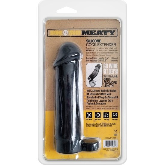 PENIS EXTENSION SHEATH - TRANSPARENT