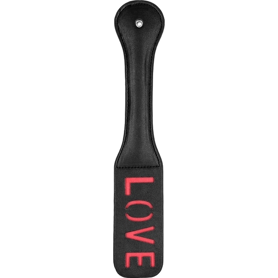 Ouch! Bdsm Paddle - Love - Black