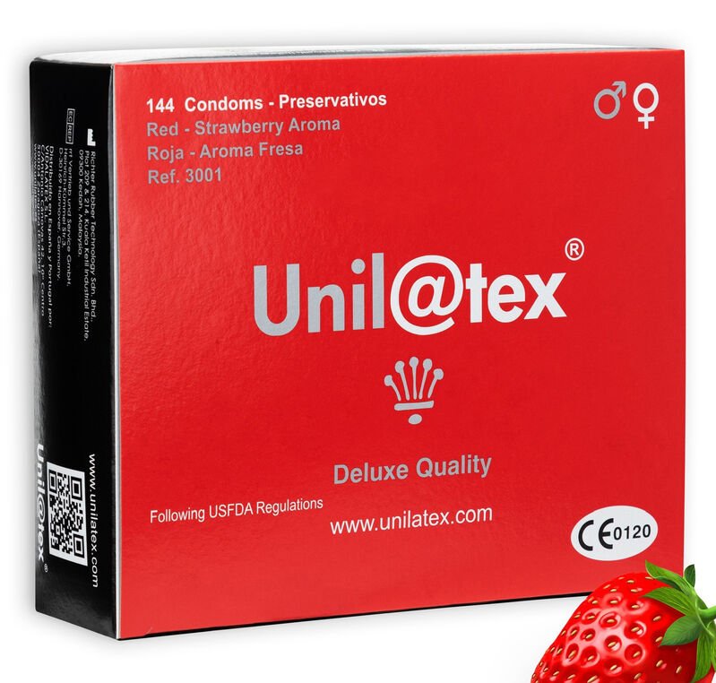 Buy Unilatex - Red / Strawberry Preservatives 144 Units