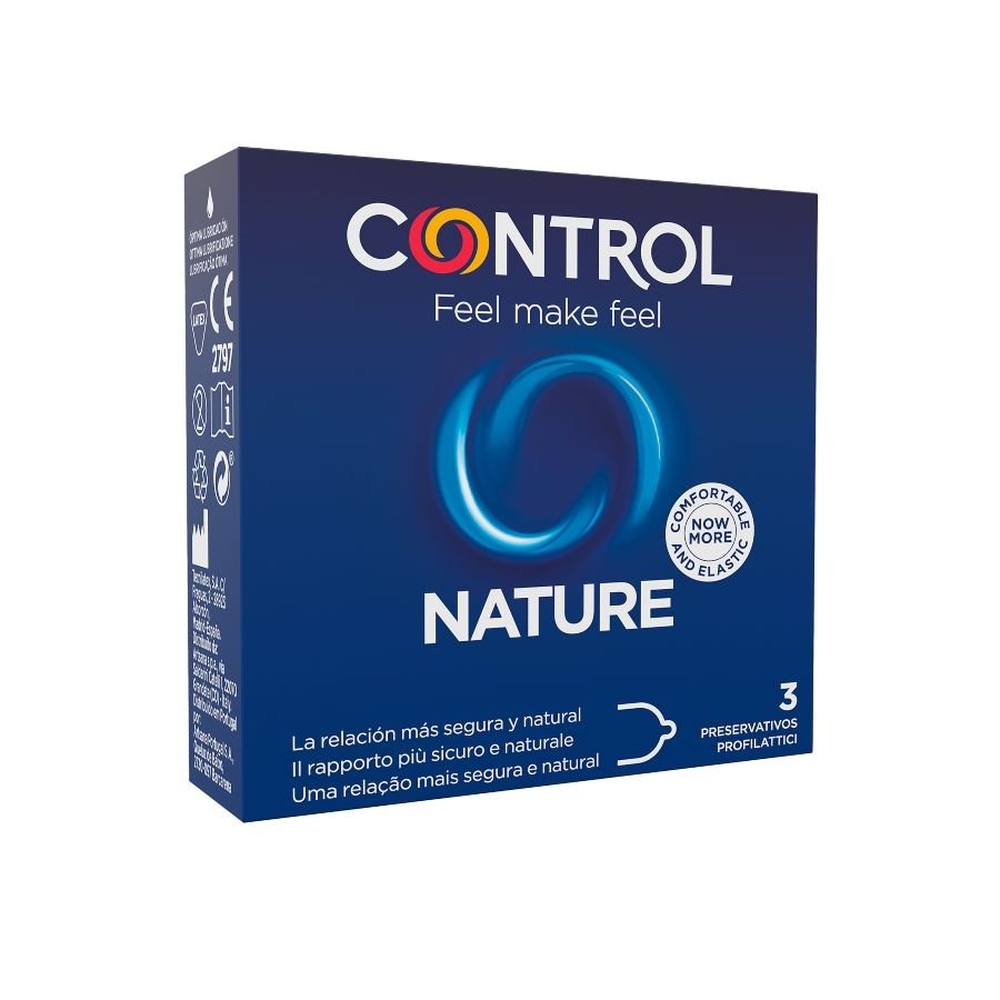CONTROL - ADAPTA NATURE CONDOMS 3 UNITS CONTROL CONDOMS