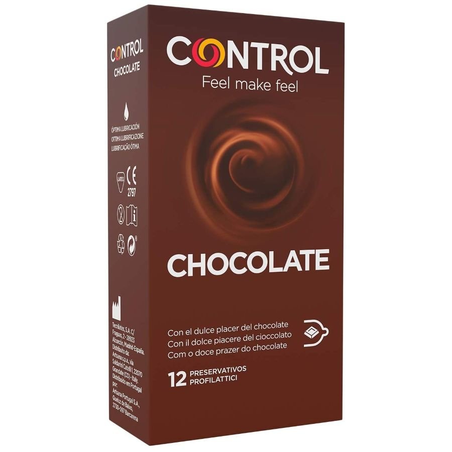 Buy Control - Adapta Chocolate Condoms 12 Units