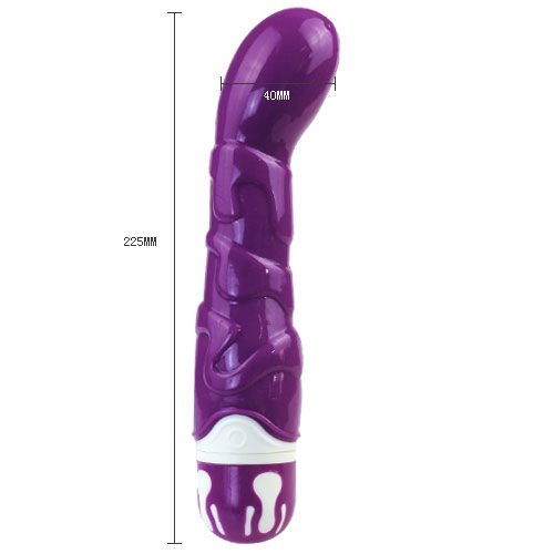 BAILE - REALISTIC COCK 10 RHYTHMS SENSATION VIOLET BAILE VIBRATORS
