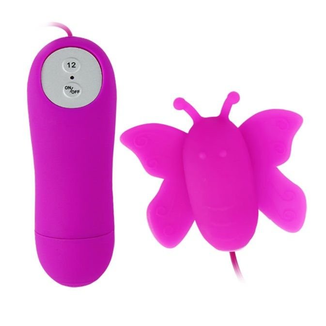 BAILE - LOVE EGGS BUTTERFLY CLITORIS STIMULATOR 12 SPEEDS LILAC REMOTE CONTROL BAILE STIMULATING