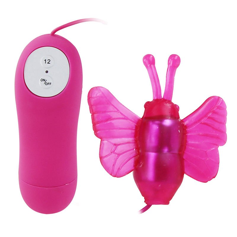 Buy Baile - Cute Secret Butterfly Stimulator Vibrator 12v