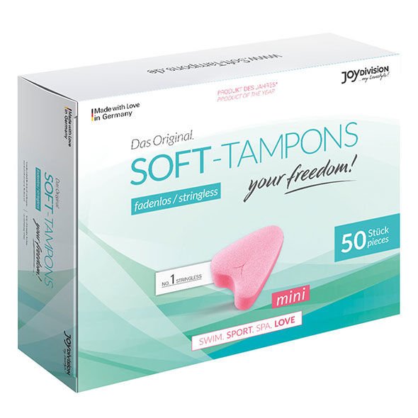 Joydivision Soft-tampons - Original Soft-tampons Mini X 50 Units JOYDIVISION SOFT-TAMPONS - ORIGINAL SOFT-TAMPONS MINI X 50 UNITS