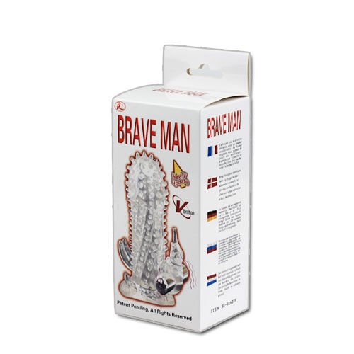 Baile - Brave Man Rabbit Vibrator Penis Extension BAILE - BRAVE MAN RABBIT VIBRATOR PENIS EXTENSION