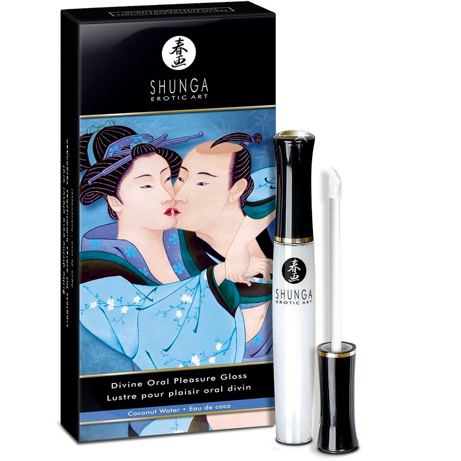 SHUNGA - DIVINE LIP GLOSS COCONUT WATER SHUNGA APHRODISIACS