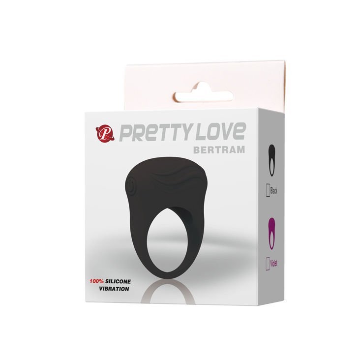 Pretty Love - Bertram Black Vibrator Ring PRETTY LOVE - BERTRAM BLACK VIBRATOR RING