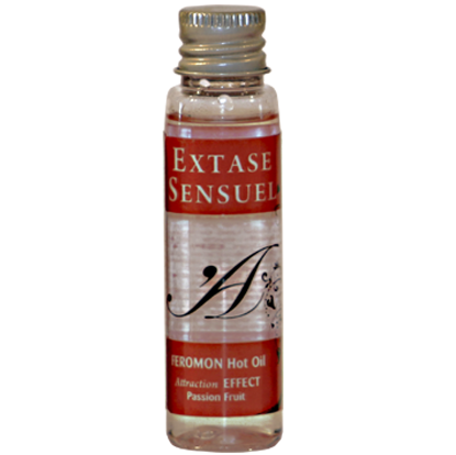 EXTASE SENSUAL - HEAT EFFECT MASSAGE OIL WITH PASSION FRUIT PHEROMONES TRAVEL 35 ML EXTASE SENSUAL