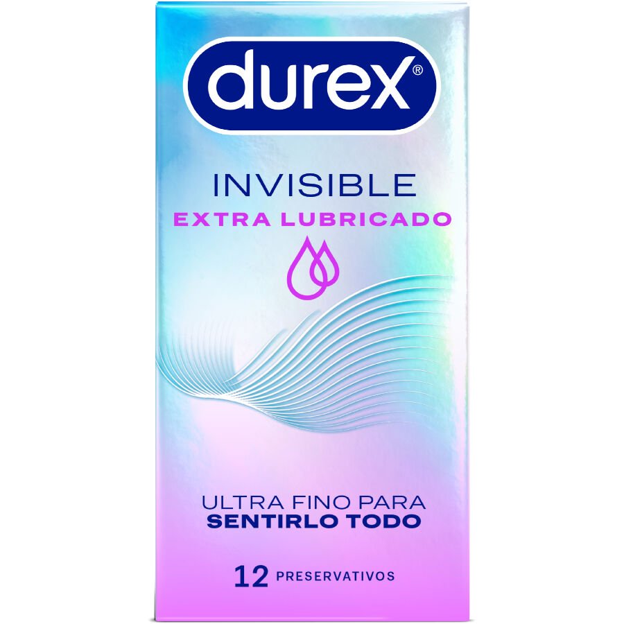 Buy Durex - Extra Lubricated Invisible Condoms 12 Units