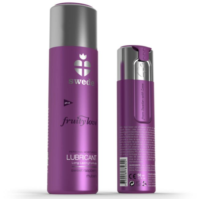 Buy Swede - Fruity Love Lubricant Raspberry Rhubarb 50 Ml