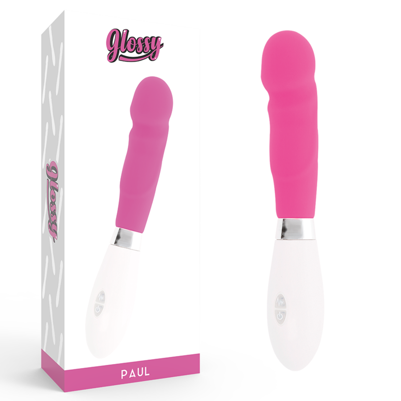 Buy Glossy - Paul Vibrator Pink