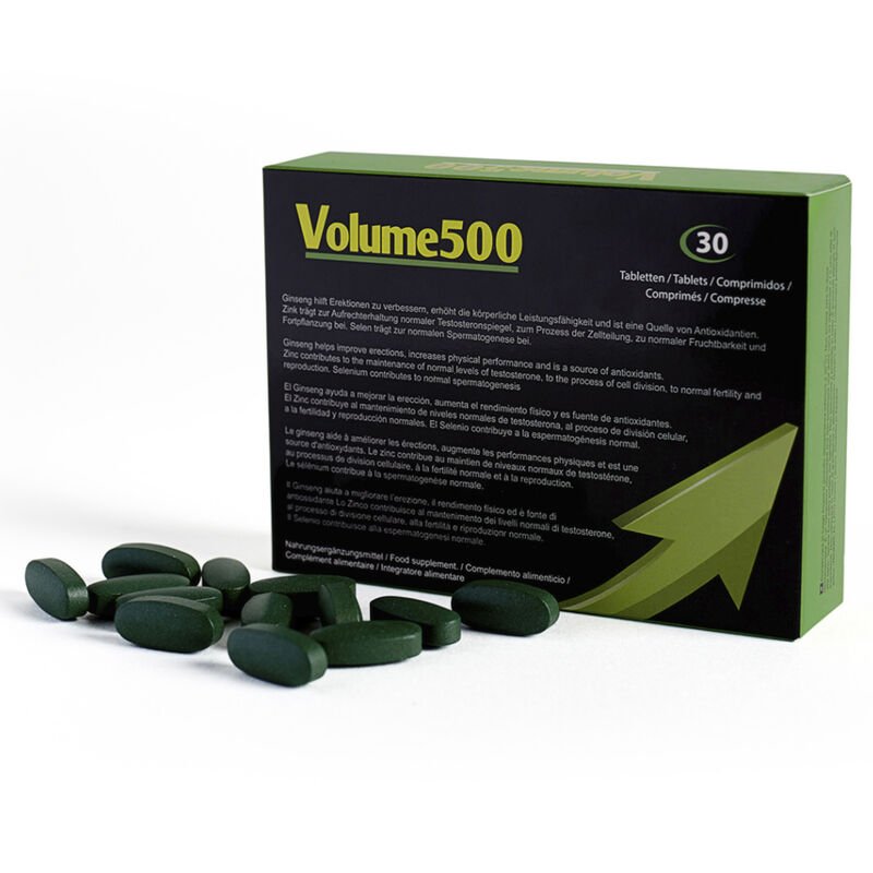 500 COSMETICS - VOLUME 500 INCREASE THE QUANTITY AND QUALITY OF SPERM 500COSMETICS