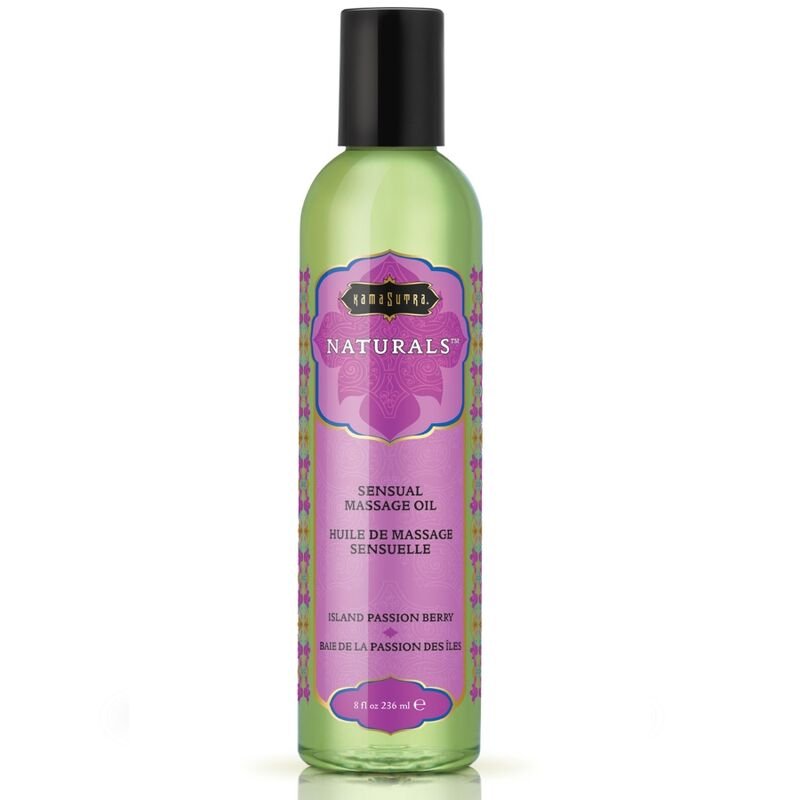 Buy Kamasutra - Natural Massage Oil Passion Berry 236 Ml