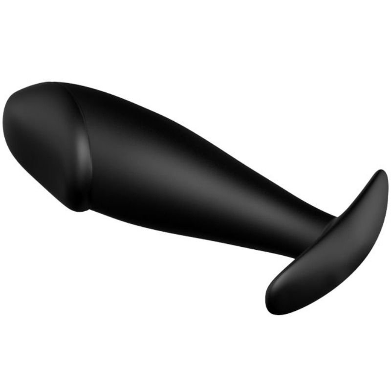 Pretty Love - Anal Plug Silicone Penis Form Black PRETTY LOVE - ANAL PLUG SILICONE PENIS FORM BLACK