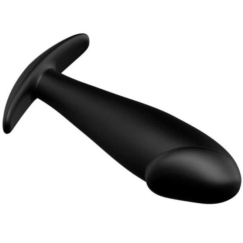 Pretty Love - Anal Plug Silicone Penis Form Black PRETTY LOVE - ANAL PLUG SILICONE PENIS FORM BLACK