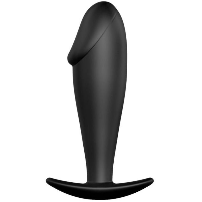 PRETTY LOVE - ANAL PLUG SILICONE PENIS FORM BLACK PRETTY LOVE BOTTOM