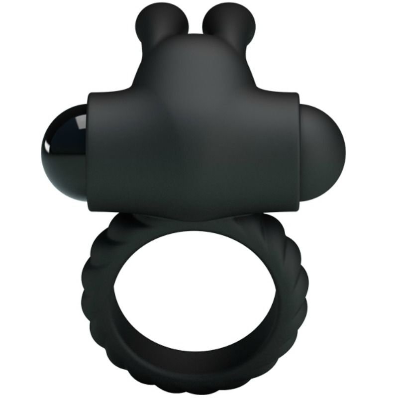 Pretty Love - Eudora Vibrating Ring With Stimulator PRETTY LOVE - EUDORA VIBRATING RING WITH STIMULATOR