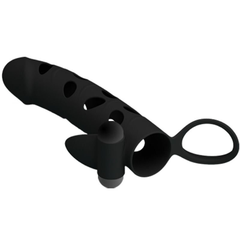 Pretty Love - Silicone Cover With Vibration 15.2 Cm PRETTY LOVE - SILICONE COVER WITH VIBRATION 15.2 CM