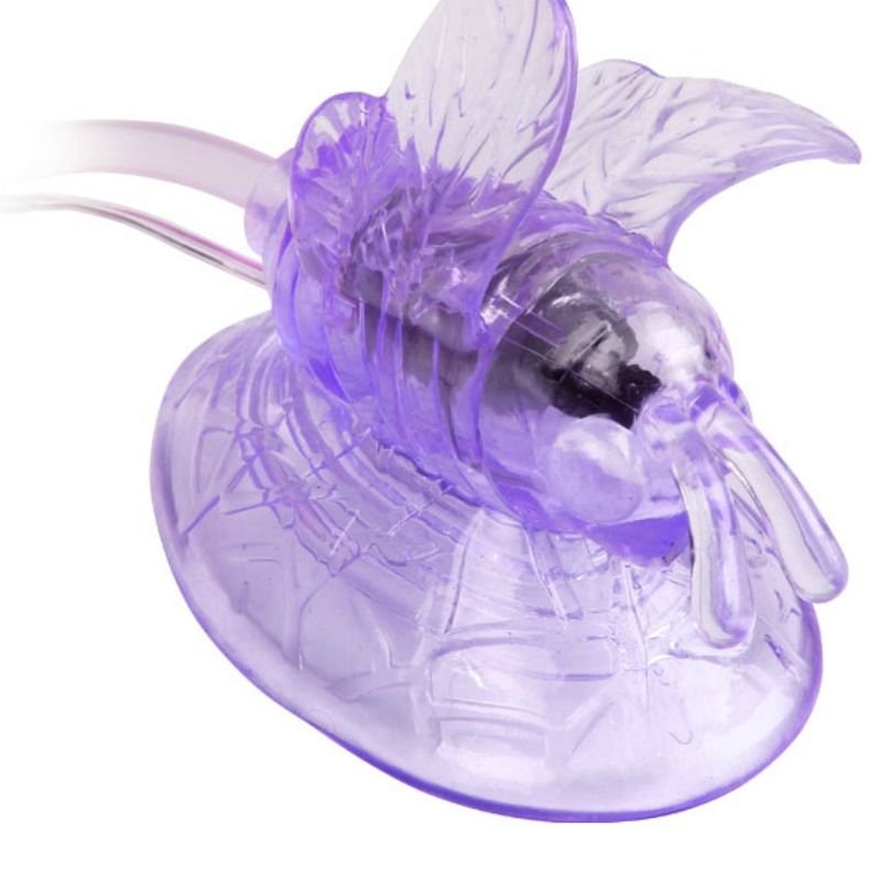Baile - Lilac Clitoris Stimulation Vibrating Butterfly BAILE - LILAC CLITORIS STIMULATION VIBRATING BUTTERFLY
