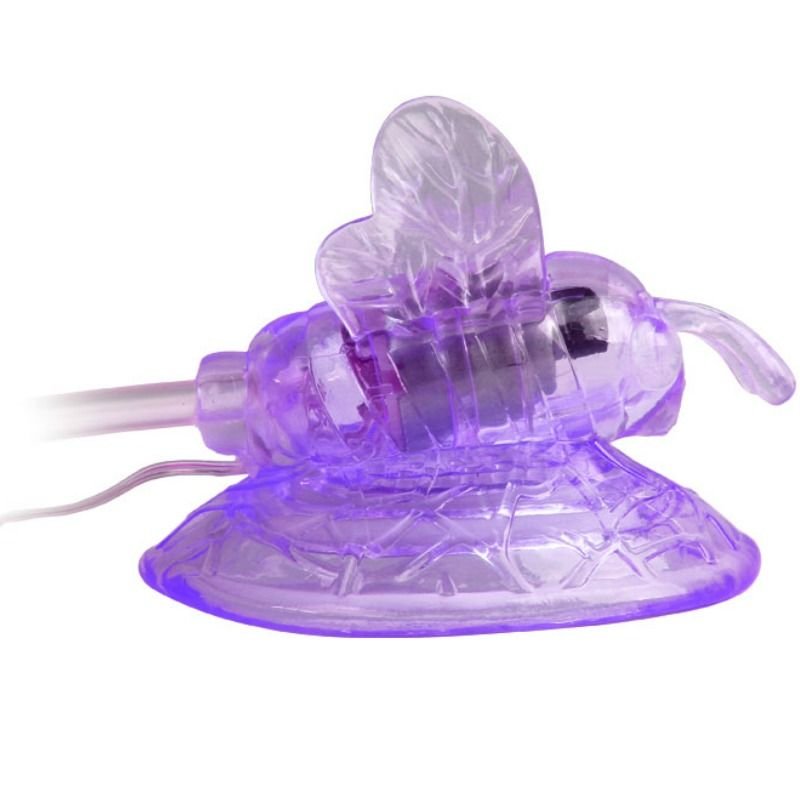 Baile - Lilac Clitoris Stimulation Vibrating Butterfly BAILE - LILAC CLITORIS STIMULATION VIBRATING BUTTERFLY