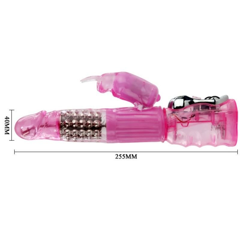 Baile - Vibrator With Rotation And Rabbit Multive Speed And Multirotation BAILE - VIBRATOR WITH ROTATION AND RABBIT MULTIVE SPEED AND MULTIROTATION