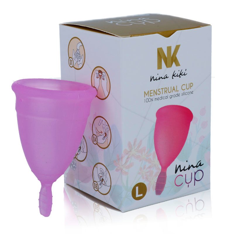 Nina Kikí - Menstrual Cup Purple - Size L NINA KIKÍ - MENSTRUAL CUP PURPLE - SIZE L