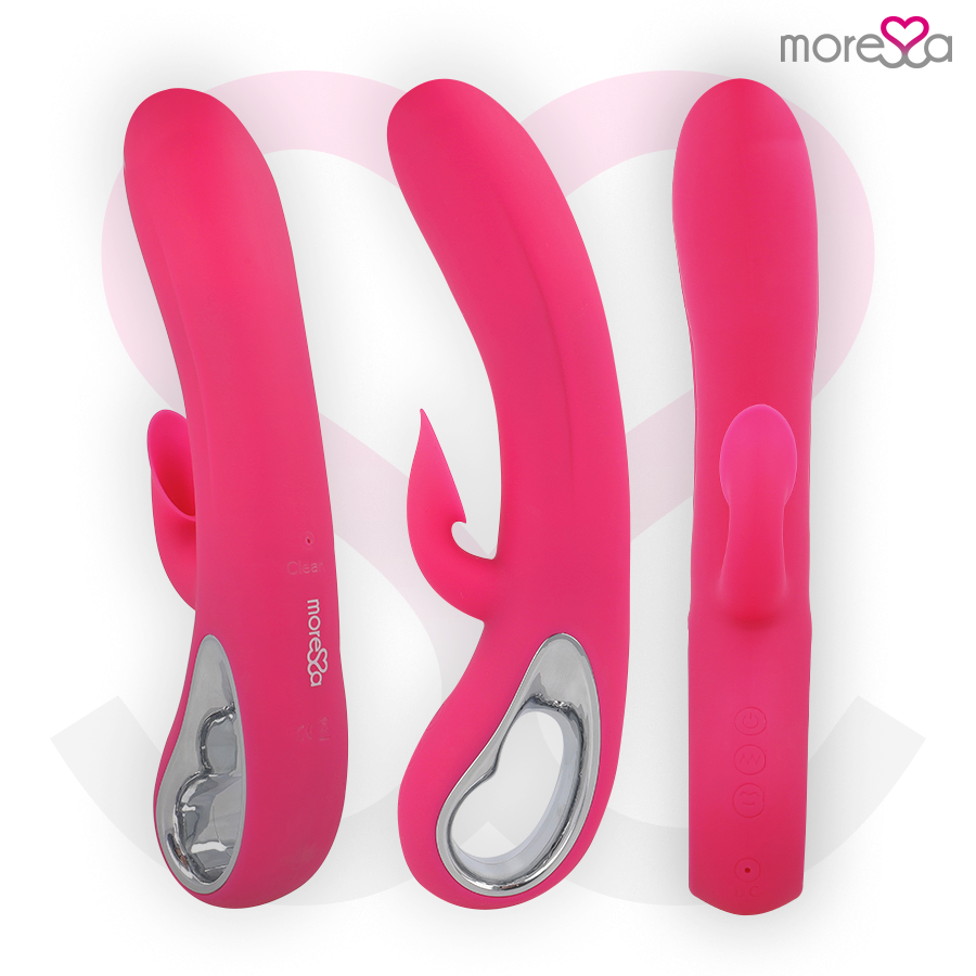 MORESSA - DUSTIN CLITORIAL STIMULATING WAVES AND POWERFUL VIBRATION PREMIUM SILICONE RECHARGEABLE
