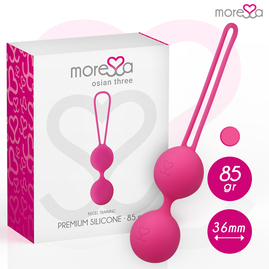 MORESSA - OSIAN THREE PREMIUM SILICONE PINK MORESSA