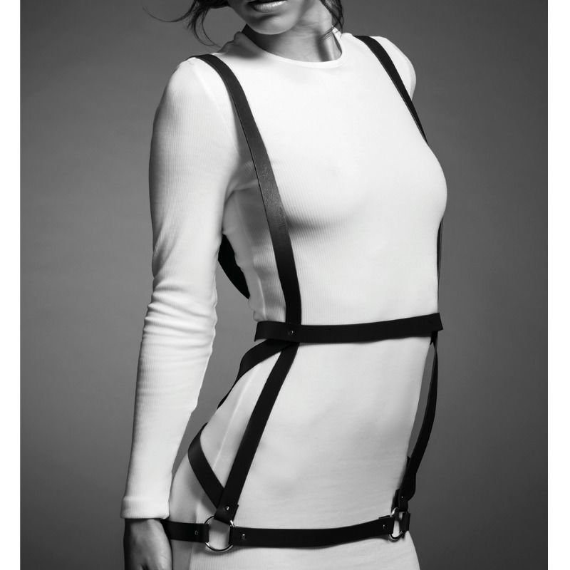 Bijoux - Indiscrets Maze Harness Dress Shape Brown BIJOUX - INDISCRETS MAZE HARNESS DRESS SHAPE BROWN