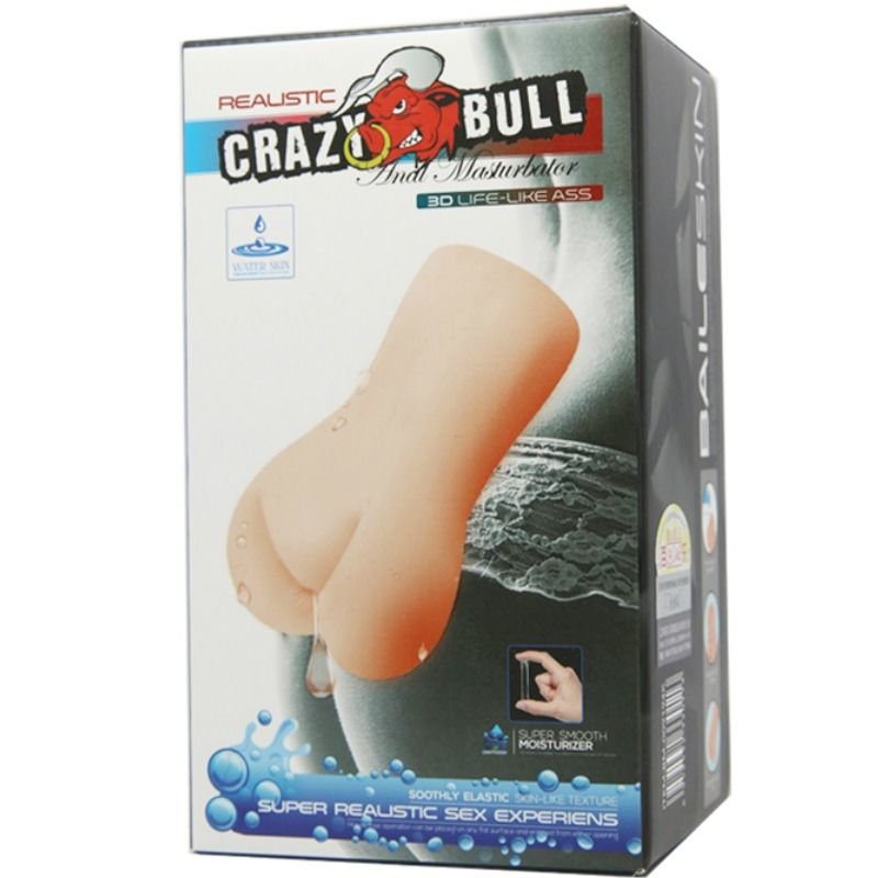 Crazy Bull - Water Skin Masturbador Ano Model 2 CRAZY BULL - WATER SKIN MASTURBADOR ANO MODEL 2