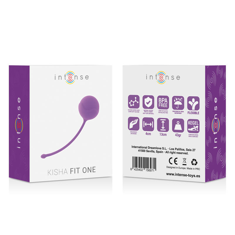Intense - Kisha Fit One Silicone Kegel Lilac INTENSE - KISHA FIT ONE SILICONE KEGEL LILAC