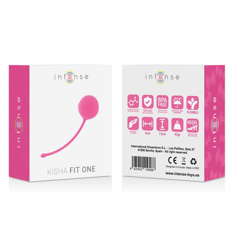 Intense - Kisha Fit One Silicone Kegel Fuchsia INTENSE - KISHA FIT ONE SILICONE KEGEL FUCHSIA