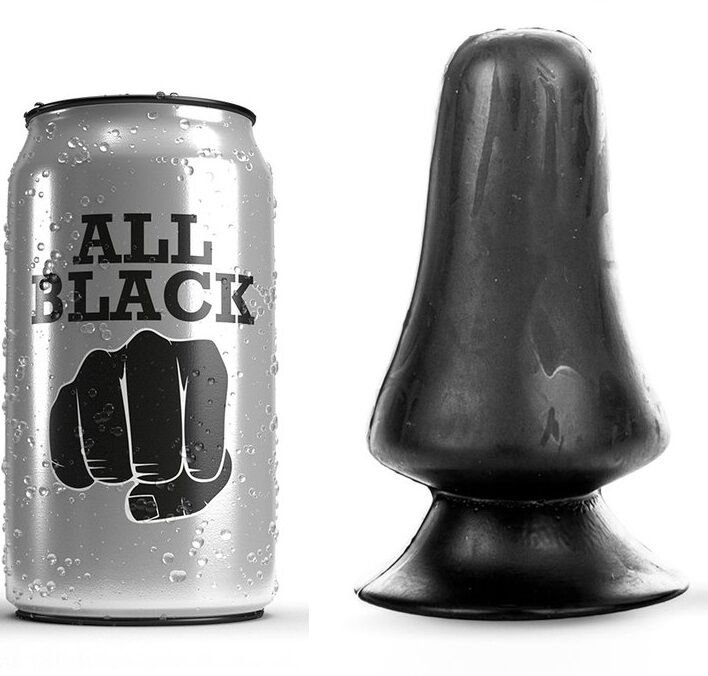 Buy All Black - Anal Plug 12 Cm