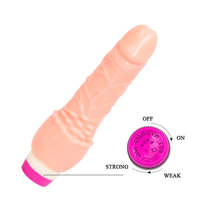 Baile - Waves Of Pleasure Realistic Vibrating 19.5 Cm BAILE - WAVES OF PLEASURE REALISTIC VIBRATING 19.5 CM