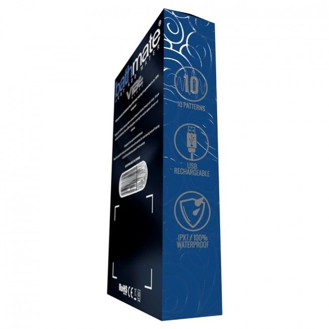BATHMATE - VIBE VIBRATING BULLET SILVER BATHMATE