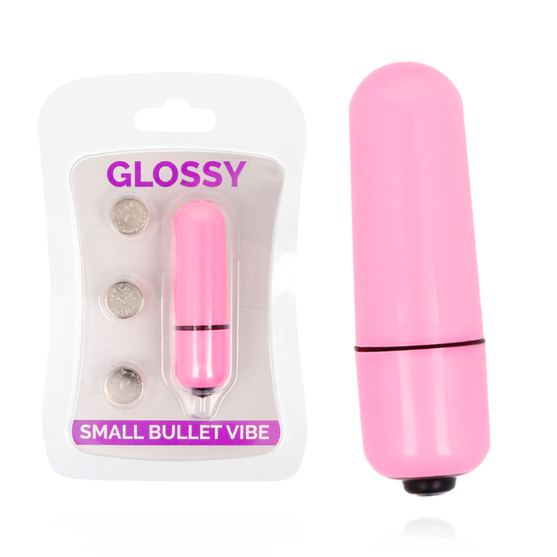 Buy Glossy - Small Bullet Vibe Deep Rose