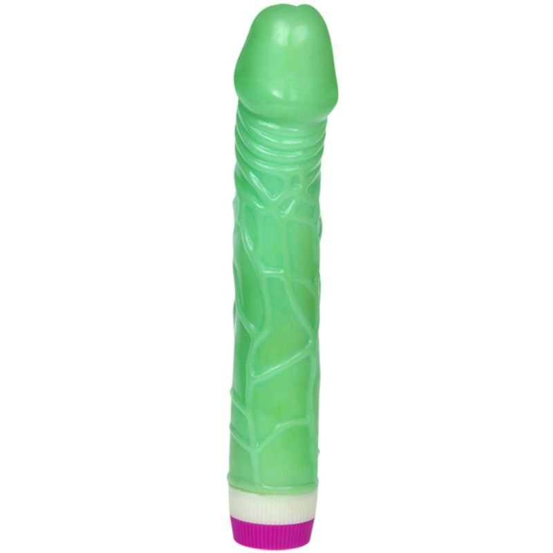BAILE - WAVES OF PLEASURE VIBRATOR 23 CM GREEN BAILE VIBRATORS
