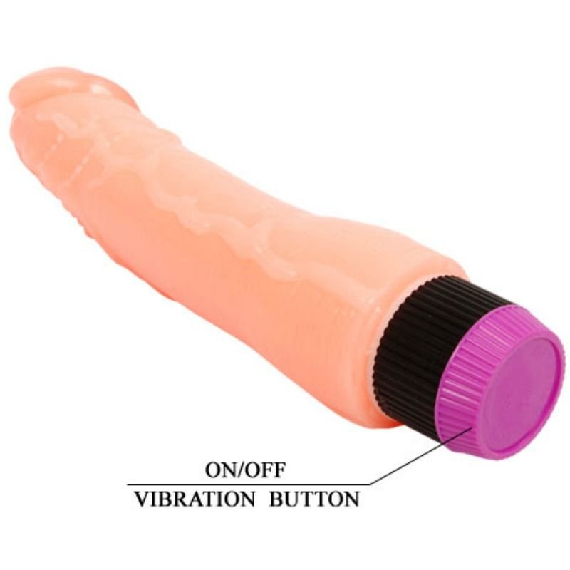 Baile - Natural Flexible Realistic Vibrator 24 Cm BAILE - NATURAL FLEXIBLE REALISTIC VIBRATOR 24 CM