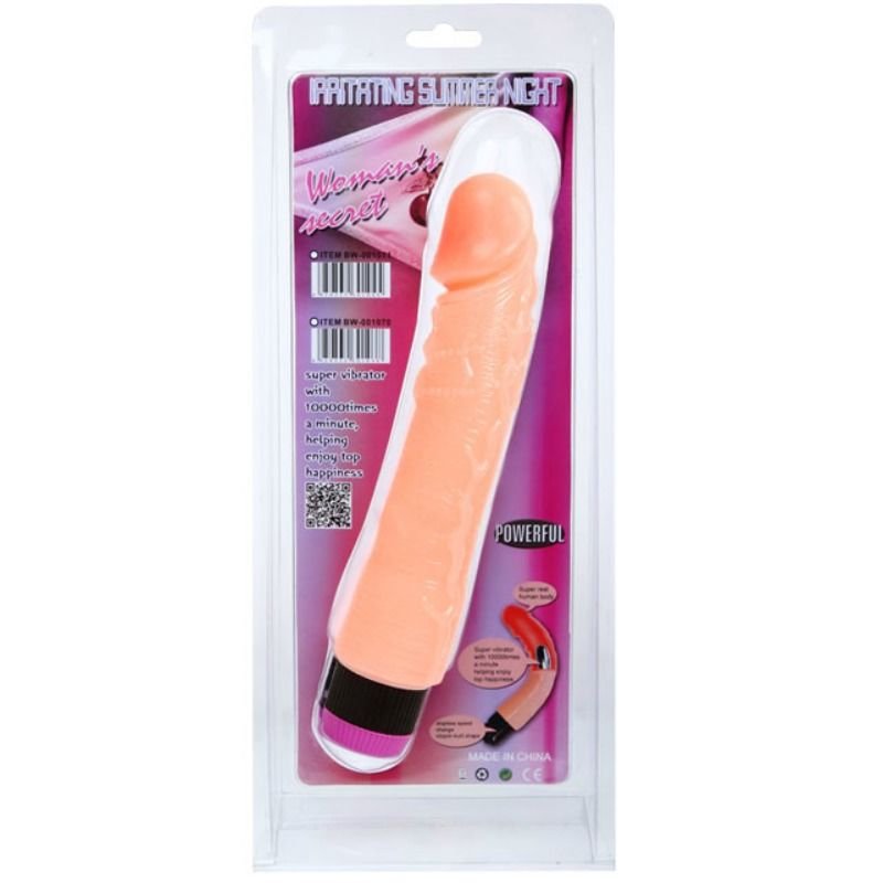 Baile - Natural Flexible Realistic Vibrator 24 Cm BAILE - NATURAL FLEXIBLE REALISTIC VIBRATOR 24 CM