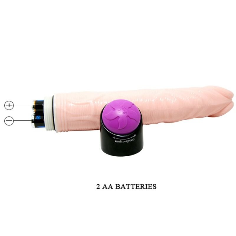 Baile - Adour Baile - Club Realistic Vibrator 23 Cm Natural BAILE - ADOUR BAILE - CLUB REALISTIC VIBRATOR 23 CM NATURAL